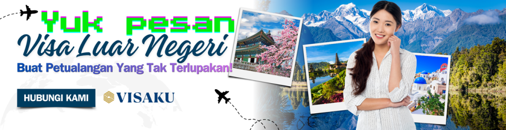 Biru Modern Travel Agensi Billboard
